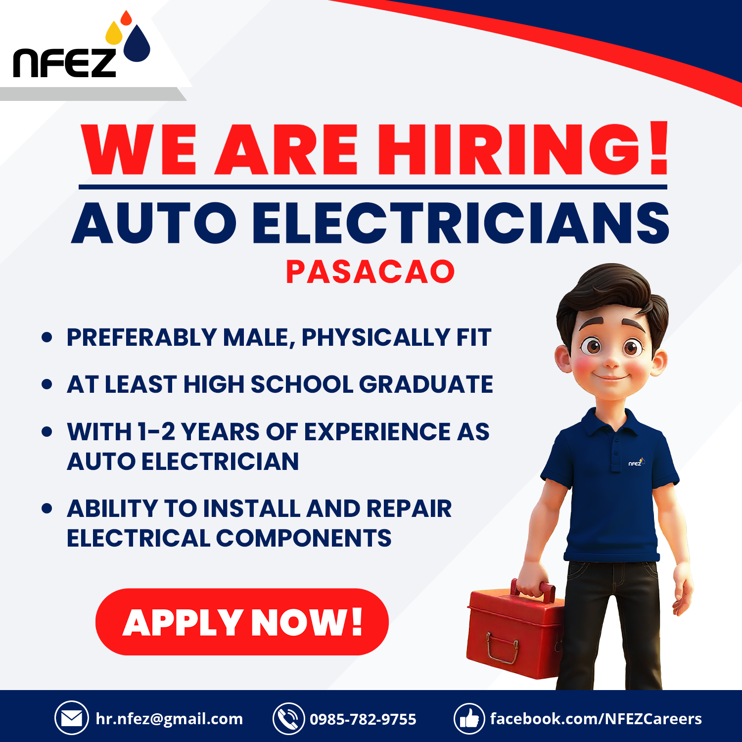 NFEZHIRING!!!   JOB OPPORTUNITIES AWAIT! 