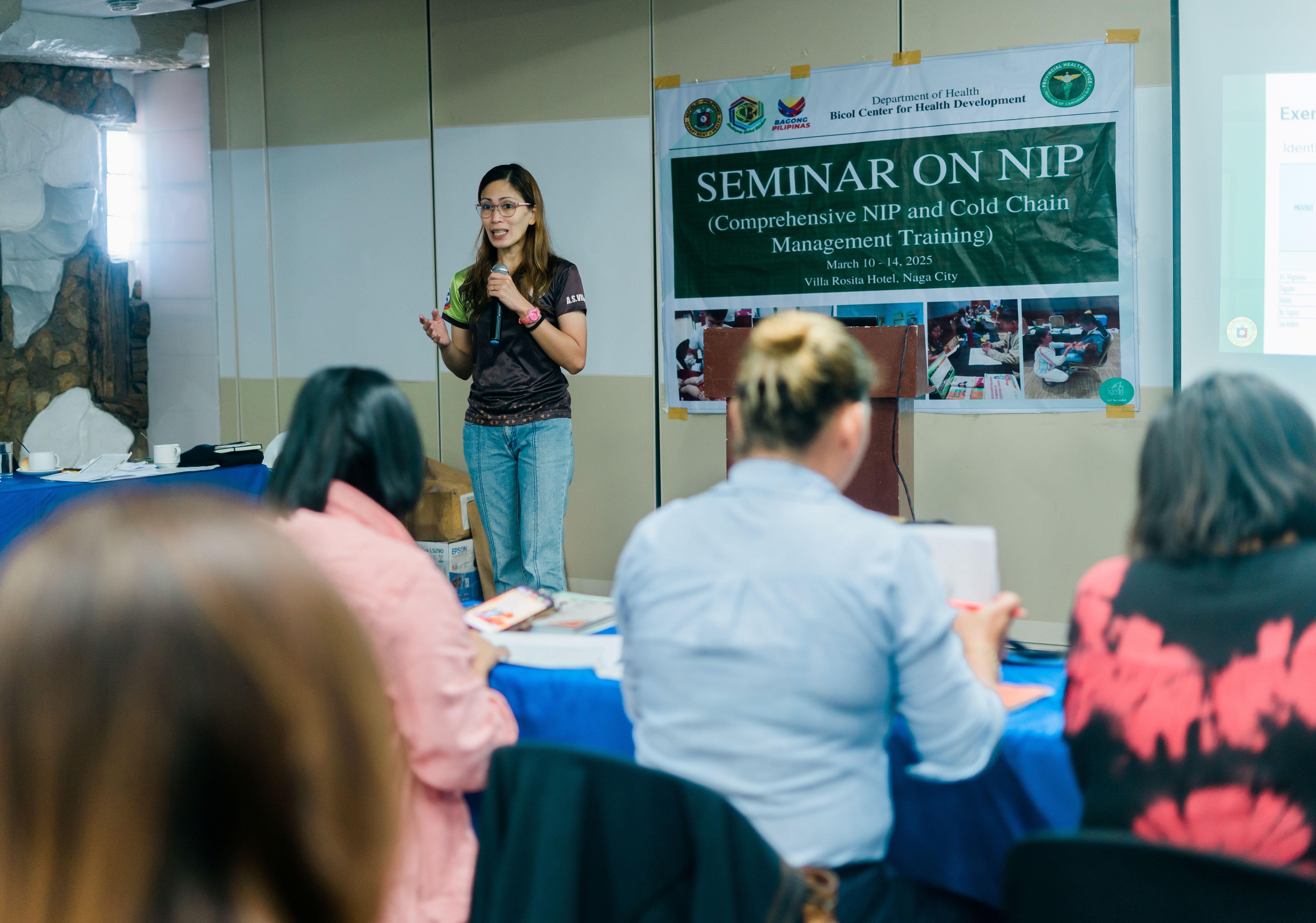 DOH Bicol, PHO CamSur conduct province-wide trainings on the National Immunization Program