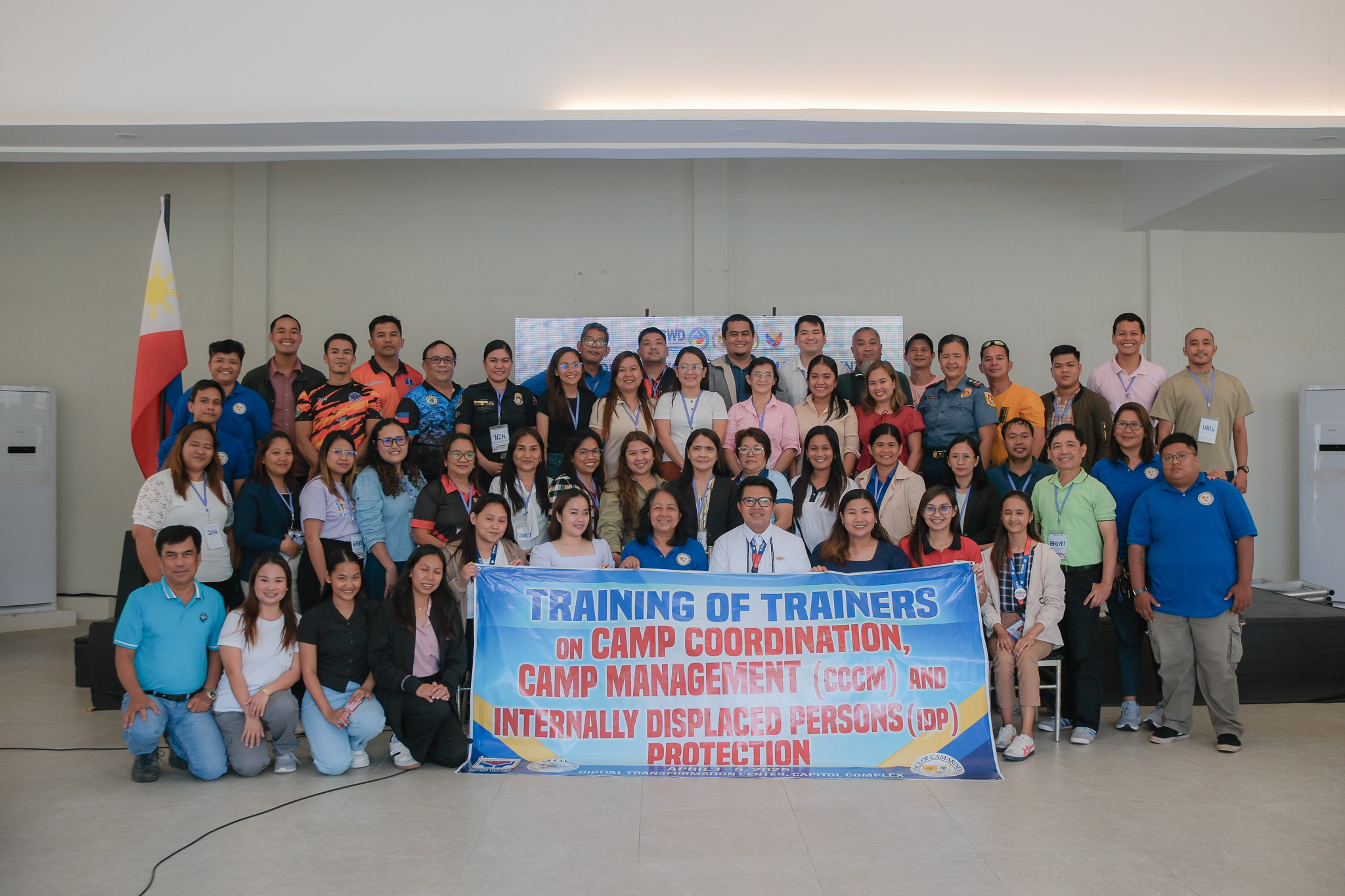 DSWD 5, PLGU CamSur conduct Training of Trainers on Camp Coordination and Camp Management for DRRM practitioners