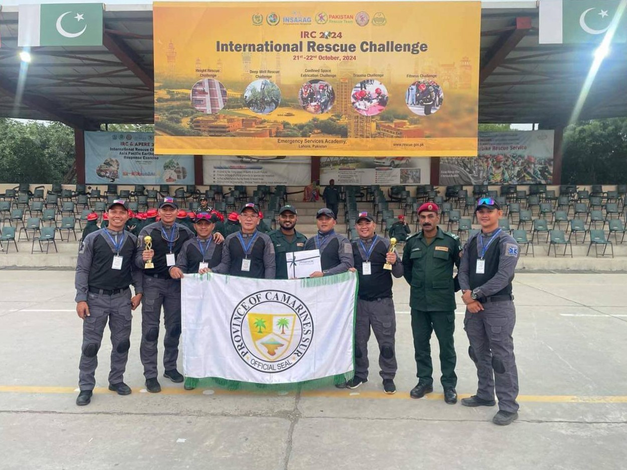 CamSur Team wins 1st runner-up at the International Rescue Challenge