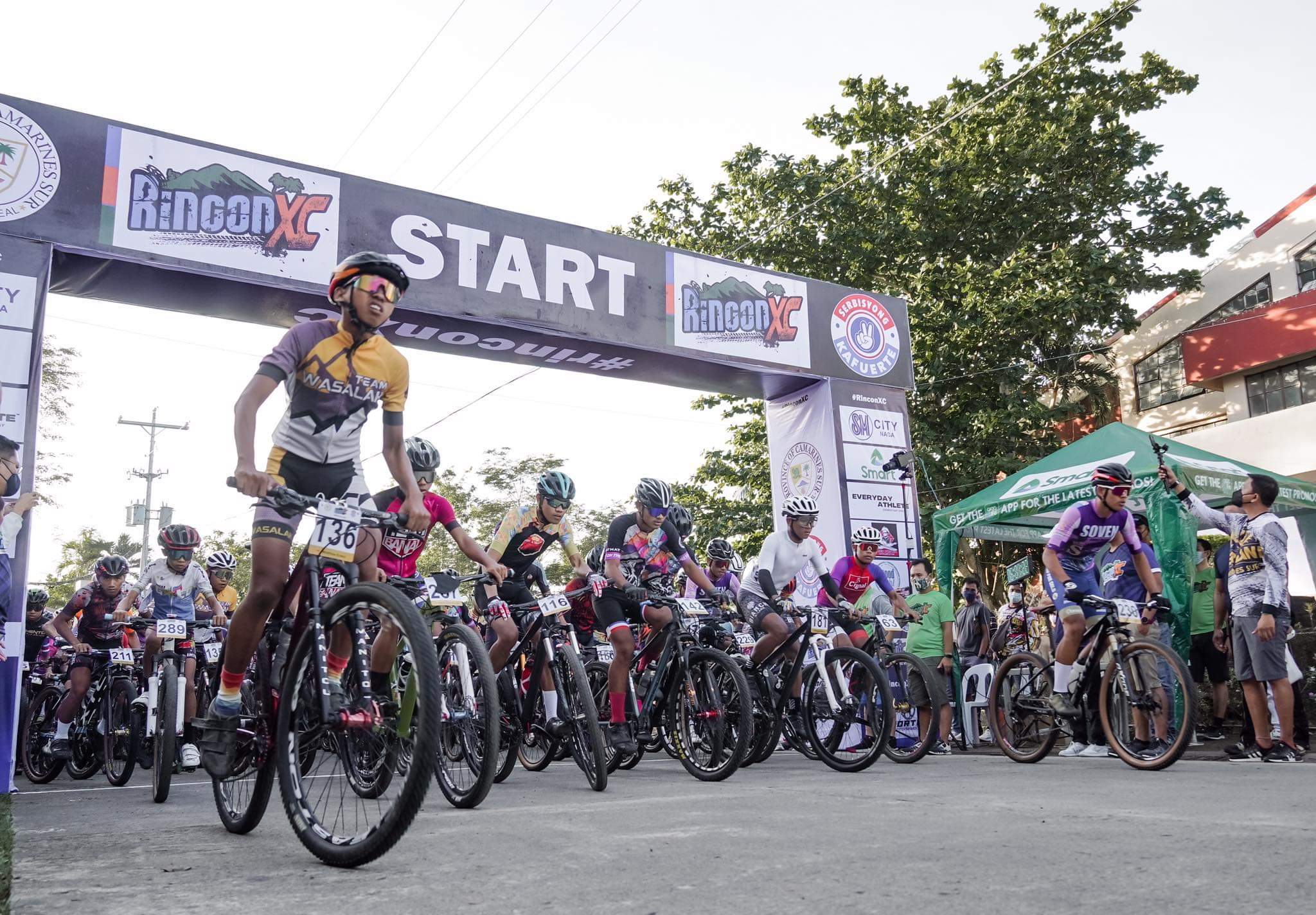 CamSur hosts biggest long-distance MTB Race in Bicol Rincon XC, gathers 400 bikers from all over PH