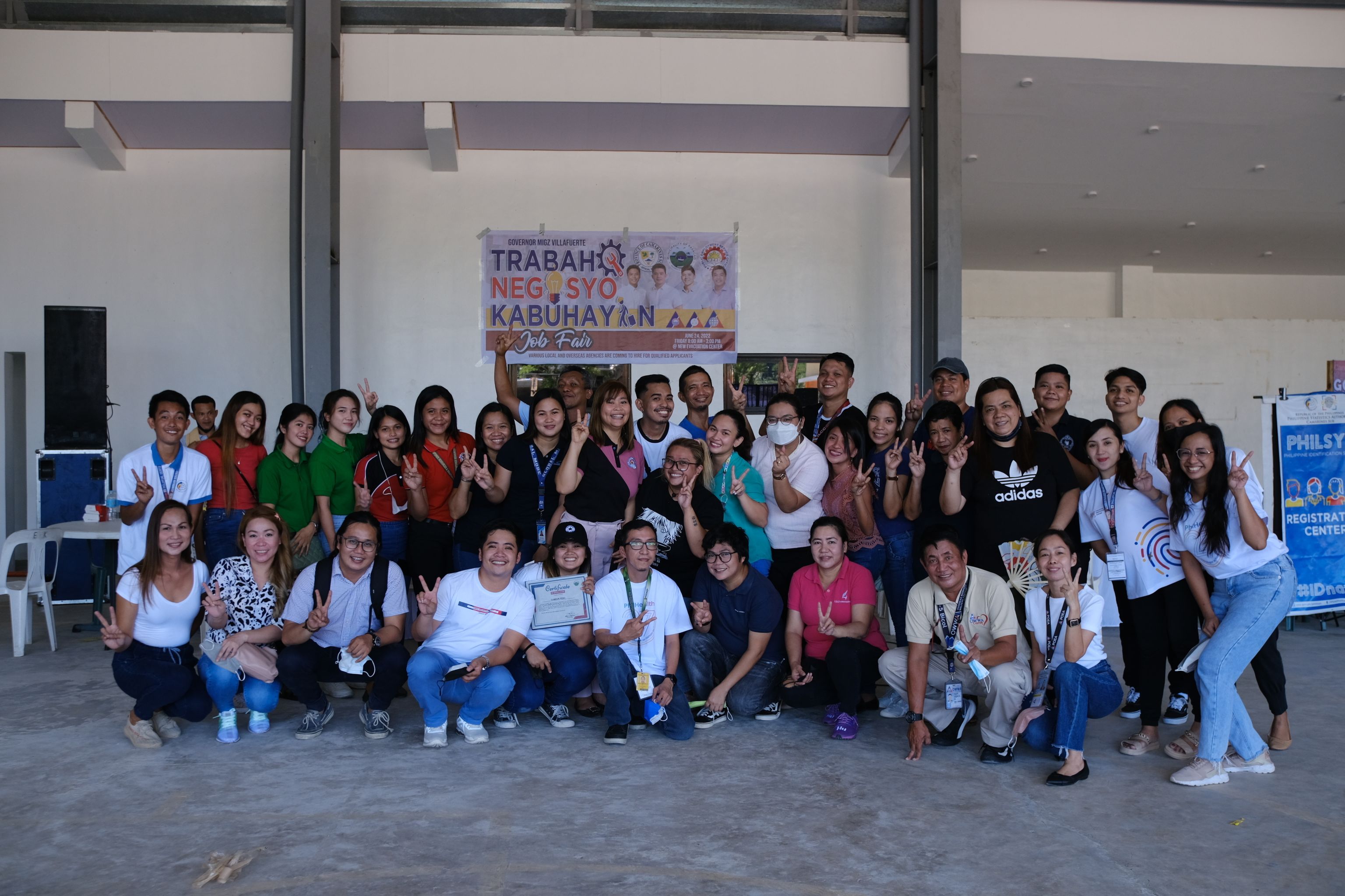 Over 100 applicants attends at Trabaho, Negosyo at Kabuhayan Job and Business Fair in Pasacao