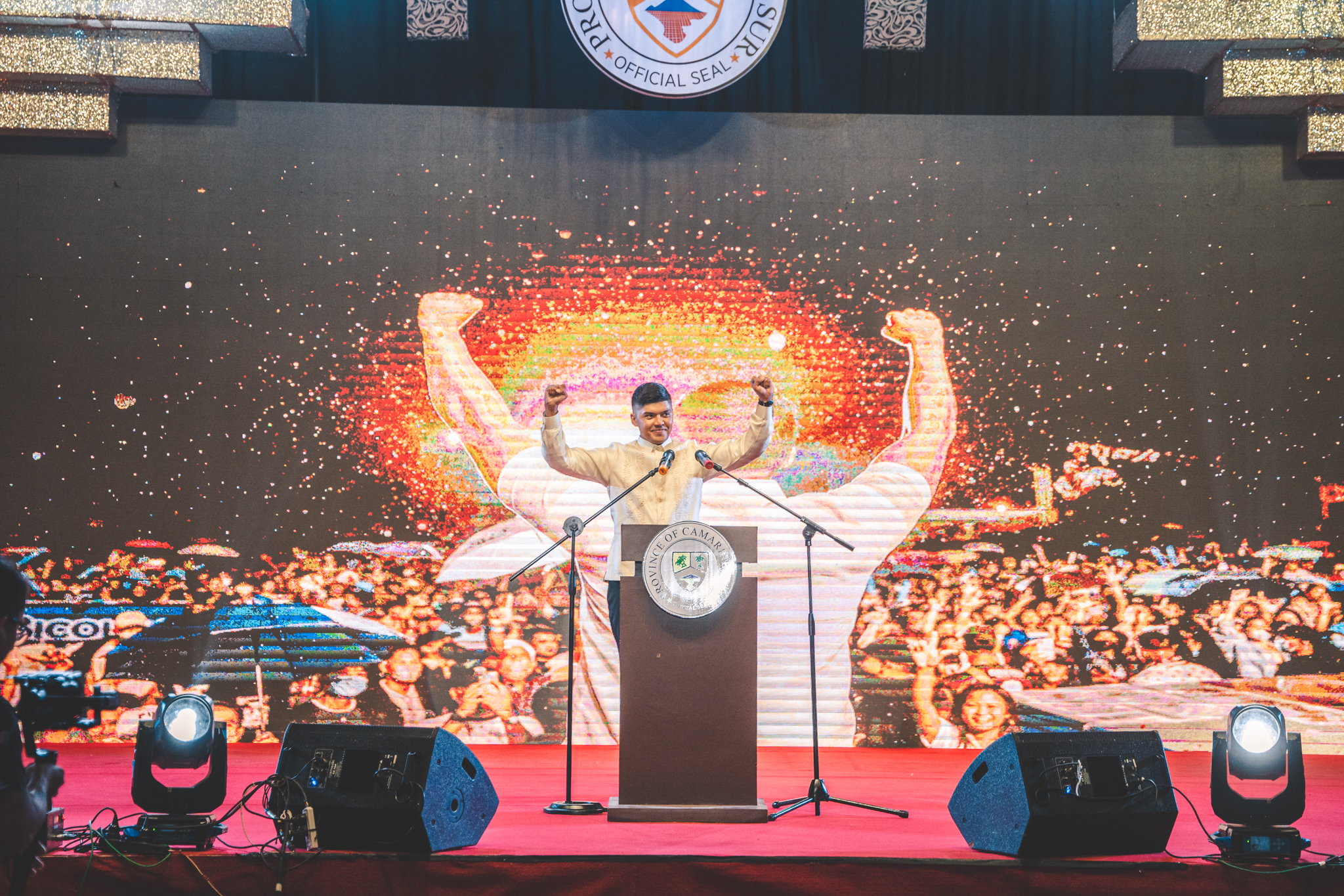 CamSur officials takes oath of office, Luigi Villafuerte inaugurated as the new governor of CamSur