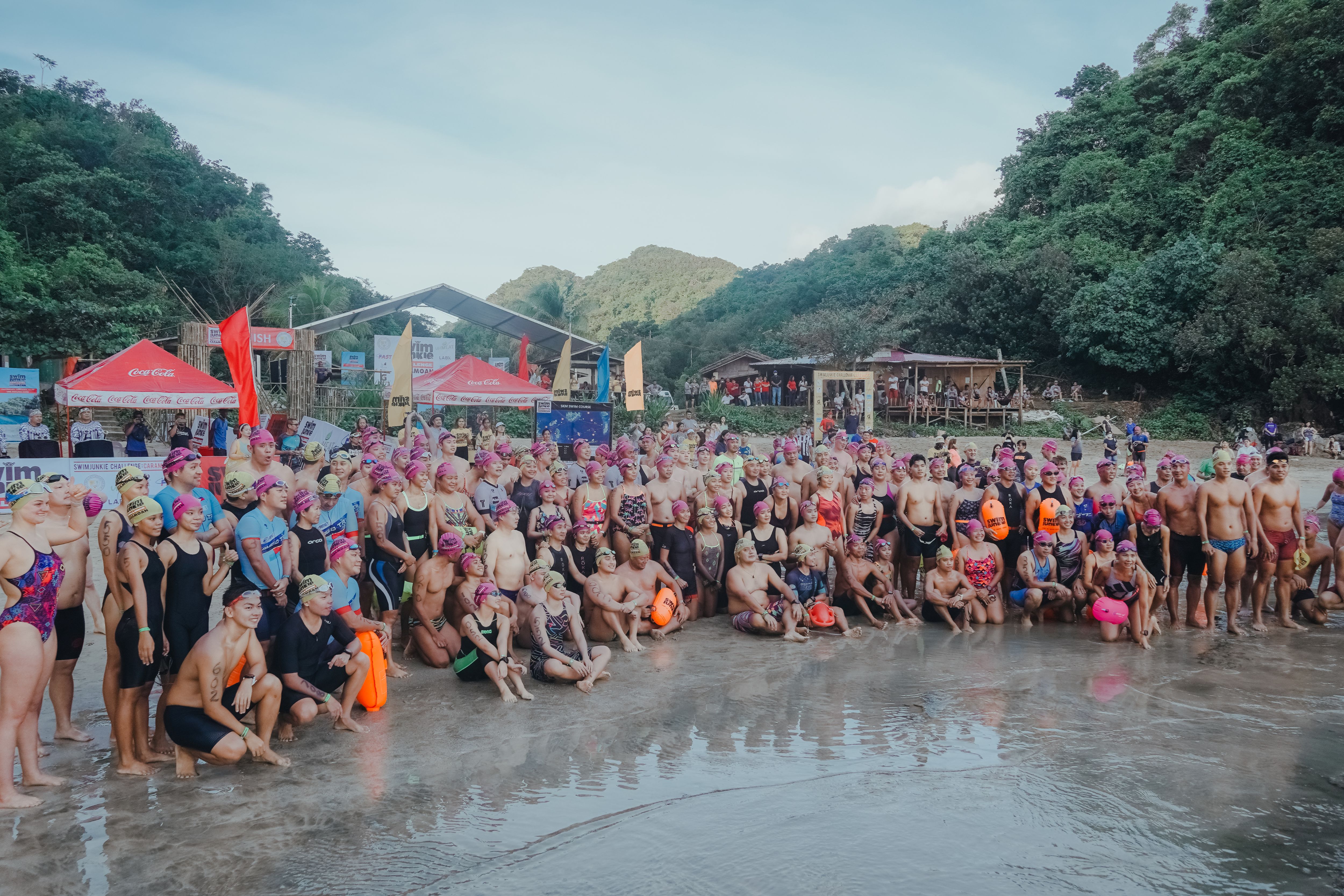 Open water swim held once again at Caramoan through the Swimjunkie Challenge 2022