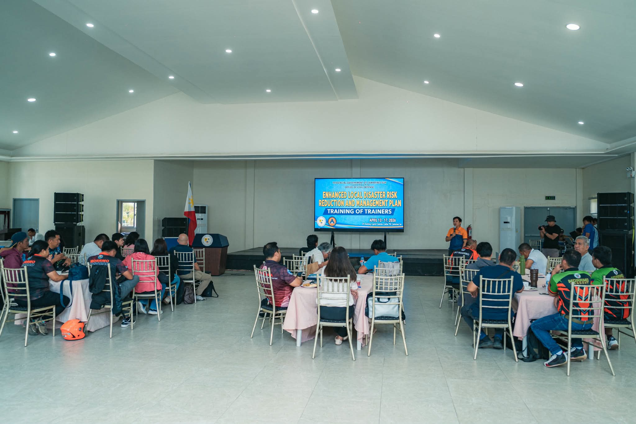 CamSur, OCD, fortify disaster preparedness with enhanced local DRRM plan, produce pool of trainers