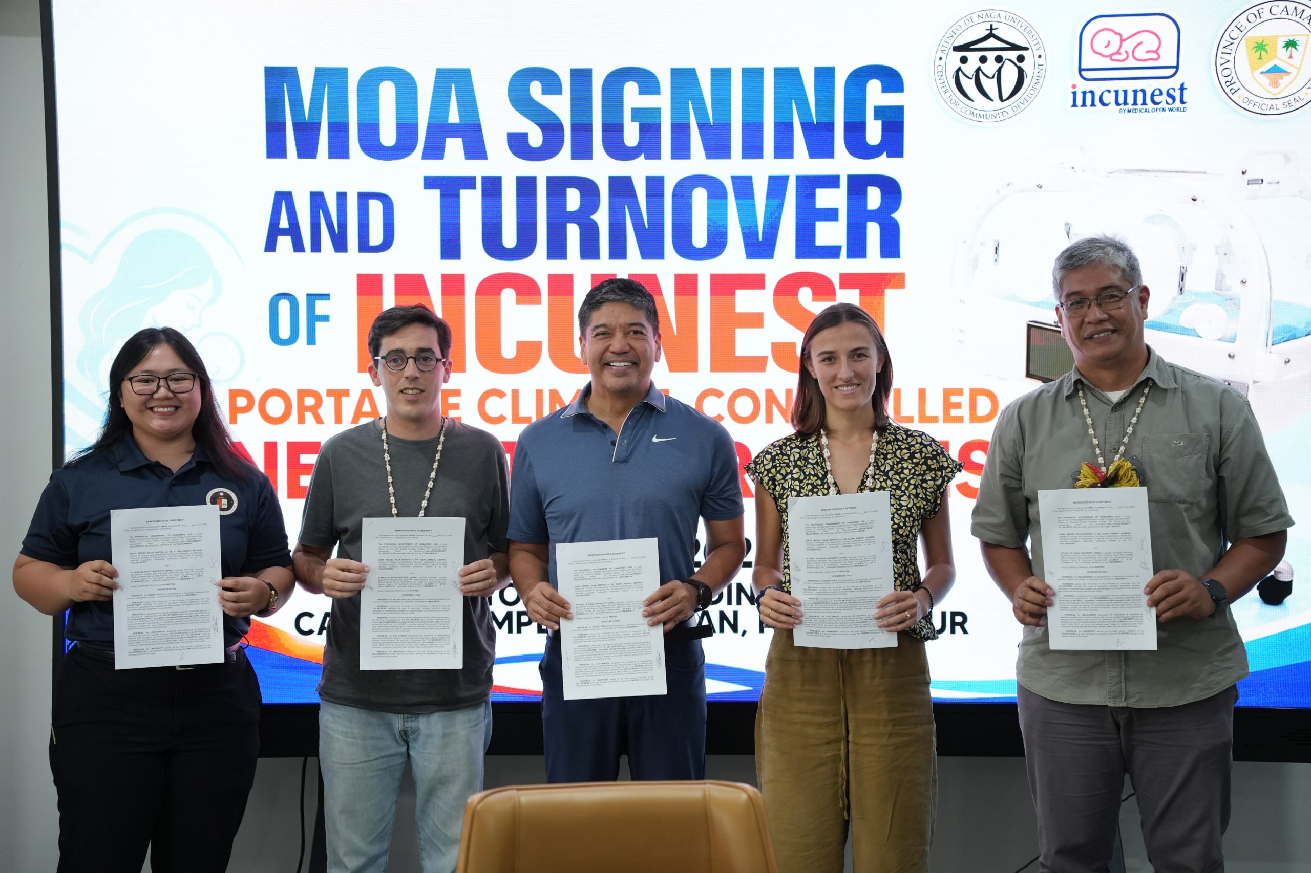 CamSur inks partnership with int&rsquo;l NGO, academe, receives two incubators